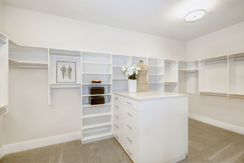 Recessed Shelving for Storage